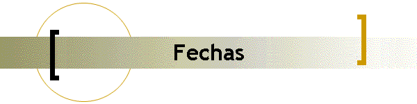 Fechas